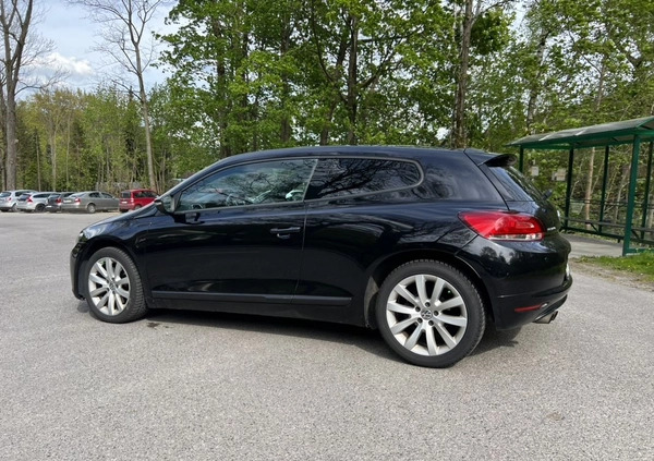 Volkswagen Scirocco cena 28900 przebieg: 232500, rok produkcji 2009 z Biała małe 22